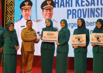 TP PKK Kabupaten Pelalawan Raih Juara Pertama Lomba Video Vlog Pola Asuh Anak di Era Digital pada HKG PKK ke-53 Provinsi Riau