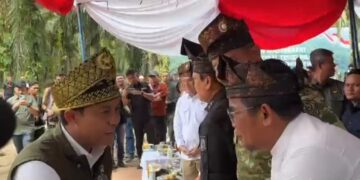 Bupati Pelalawan Ikuti Launching Relokasi dan Pemulihan Kawasan TN Tesso Nilo