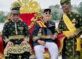 Bupati Zukri Hadiri Prosesi Adat Belimau Sultan Sambut Ramadan 1447 H di Istana Sayap Pelalawan