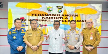 Karhutla Mulai Terkendali, Bupati Zukri Apresiasi Kerja Keras Tim Gabungan Pelalawan