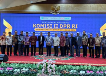 Bupati Pelalawan Hadiri Kunker Komisi II DPR RI