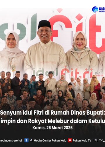 Senyum Idul Fitri di Rumah Dinas Bupati: Saat Pemimpin dan Rakyat Melebur dalam Ketulusan Maaf