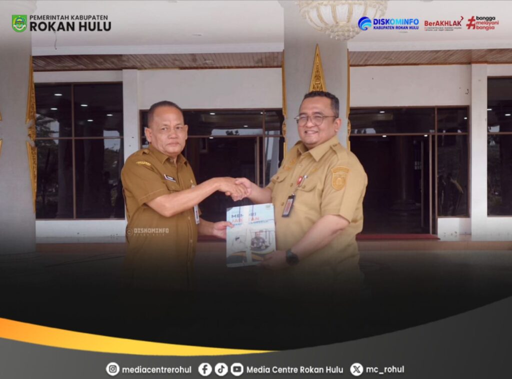 Resmi Jabat PLT Sekda Rokan Hulu, Drs. H. Yusmar, M.Si Tekankan Budaya Kerja Baru dan Pelayanan Berkualitas