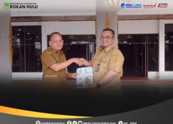 Resmi Jabat PLT Sekda Rokan Hulu, Drs. H. Yusmar, M.Si Tekankan Budaya Kerja Baru dan Pelayanan Berkualitas