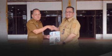 Resmi Jabat PLT Sekda Rokan Hulu, Drs. H. Yusmar, M.Si Tekankan Budaya Kerja Baru dan Pelayanan Berkualitas