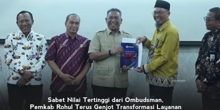 Sabet Nilai Tertinggi dari Ombudsman, Pemkab Rohul Terus Genjot Transformasi Layanan