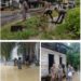 SATPOL PP Rohul Lakukan Peninjauan dan Aksi Gotong Royong di Lokasi Terdampak Banjir Desa Langkitin