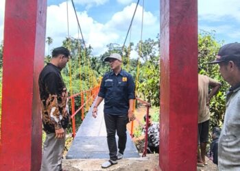 Jembatan Sei Batang Rampung, Warga Dusun Batas Bersyukur