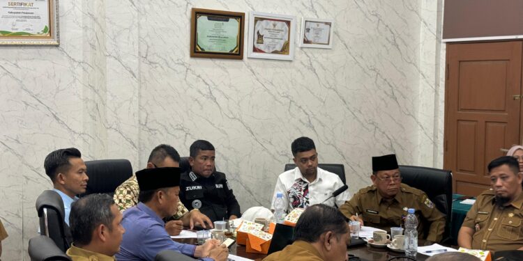 Bupati Zukri hadiri Rakortekbang Tahun 2026, dan RKPD 2027