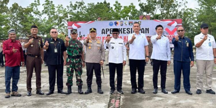 Bupati Zukri Pimpin Apel Siaga Satgas Anti Narkoba Kabupaten Pelalawan 2026