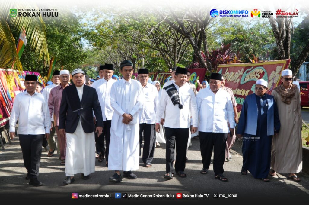 Wakil Bupati Rokan Hulu Hadiri Haul Syekh Ibrahim Al-Khalidi Naqsyabandi