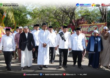 Wakil Bupati Rokan Hulu Hadiri Haul Syekh Ibrahim Al-Khalidi Naqsyabandi