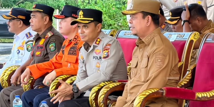 Apel Kesiapsiagaan Karhutla 2026, Wabup Syafaruddin Poti Tegaskan Komitmen Rohul Hadapi Ancaman Kebakaran Hutan dan Lahan