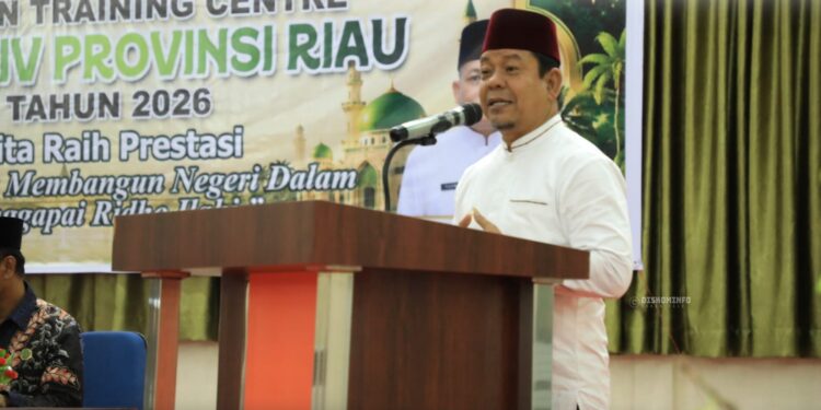 Wabup Syafaruddin Poti Buka Training Center Kafilah Rohul Menuju MTQ ke-44 Tingkat Provinsi Riau