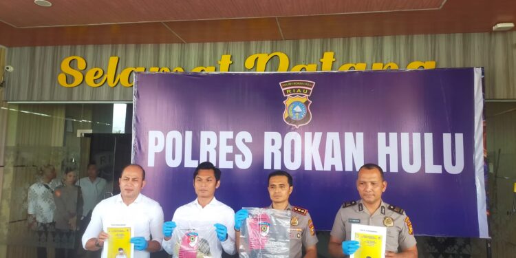 Kabur ke Pulau Nias, Pelaku Pembunuhan Perempuan di Ngaso Akhirnya Dibekuk Polres Rohul
