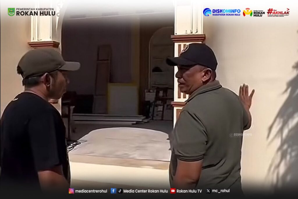 Hadirkan Nuansa Negeri Seribu Suluk, Stand Bazar Rohul di MTQ Riau ke-44 Rampung 99 Persen