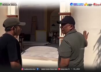Hadirkan Nuansa Negeri Seribu Suluk, Stand Bazar Rohul di MTQ Riau ke-44 Rampung 99 Persen