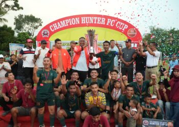 Bupati Anton Resmi Tutup Hunter II Cup 2026, Rafli88 FC Keluar Sebagai Juara