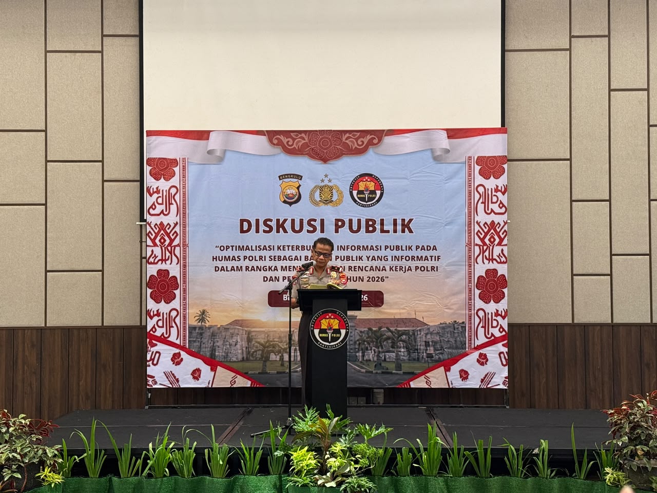 Hadapi Tantangan Era Digital, Polda Bengkulu Perkuat Sinergi Keterbukaan Informasi untuk Pelayanan Publik Berkualitas