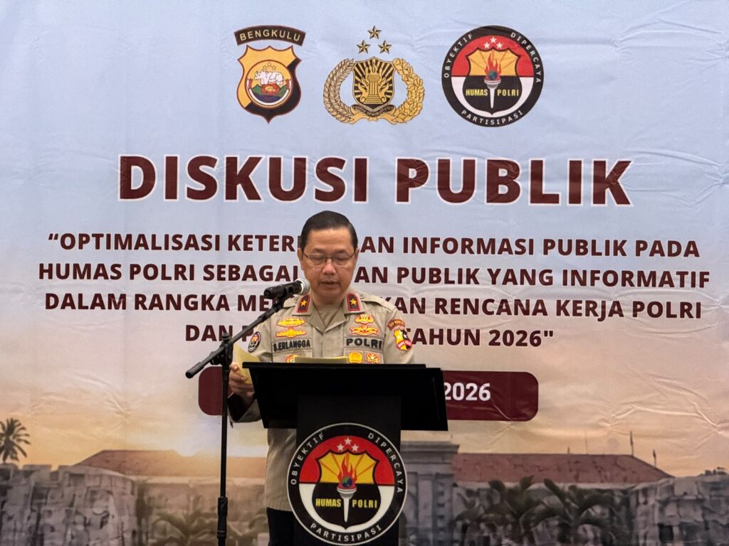 Divhumas Polri Perkuat Keterbukaan Informasi Lewat Diskusi Publik di Bengkulu, Pastikan Masyarakat Peroleh Informasi Cepat dan Akurat