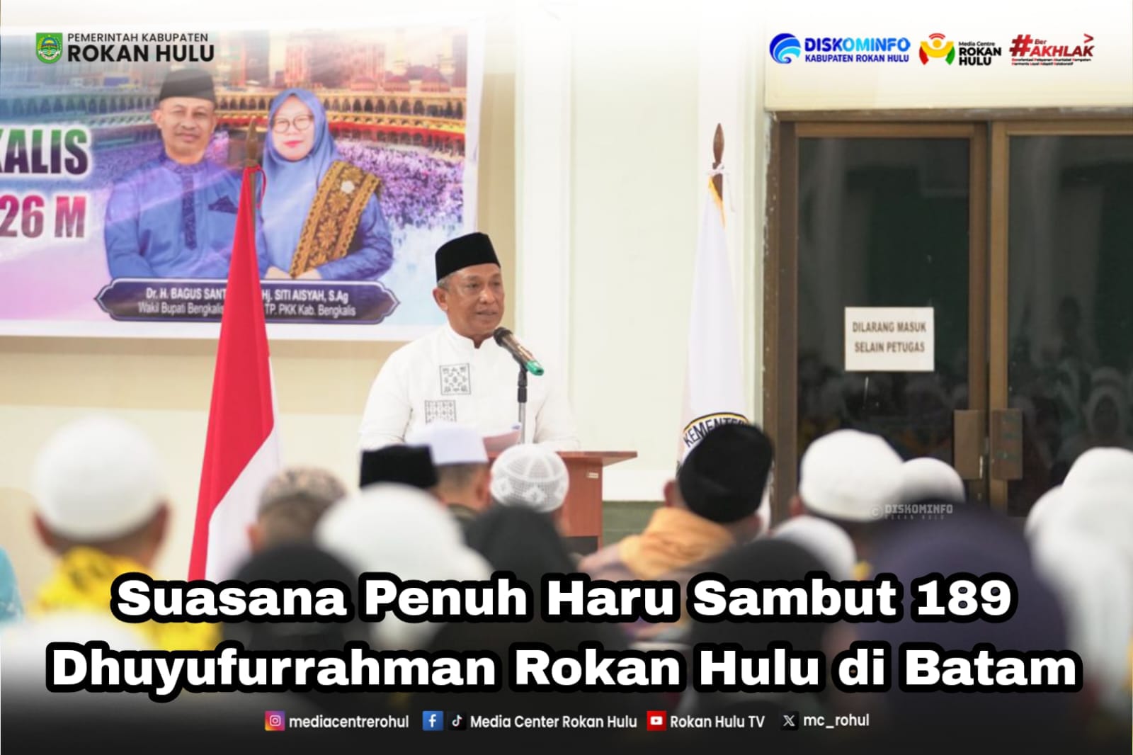 189 Jamaah Haji Kloter 8 Asal Rohul dan Kuansing Tiba di Batam