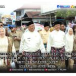 Bupati Anton Turun ke Jalan, 3.000 Peserta Rohul Semarakkan Pawai Taaruf MTQ Riau ke-XLIV di Kuansing