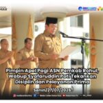 Wabup Syafaruddin Poti Tekankan Disiplin ASN dan Penguatan Pelayanan Masyarakat