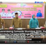 Pemkab Rohul Perkuat Sinergi Lintas Sektor untuk Tekan Angka Stunting