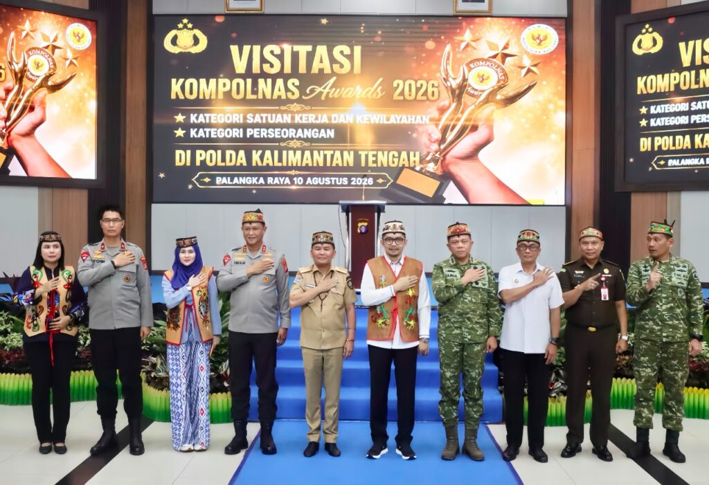 Polda Kalteng Masuk Lima Besar Kompolnas Awards 2026, Kolaborasi Jadi Kunci Jaga Kamtibmas