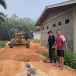 Jalan Meranti dan Jalan Karet Diperbaiki, Warga Ujungbatu Timur Apresiasi Program Swakelola Pemkab Rohul