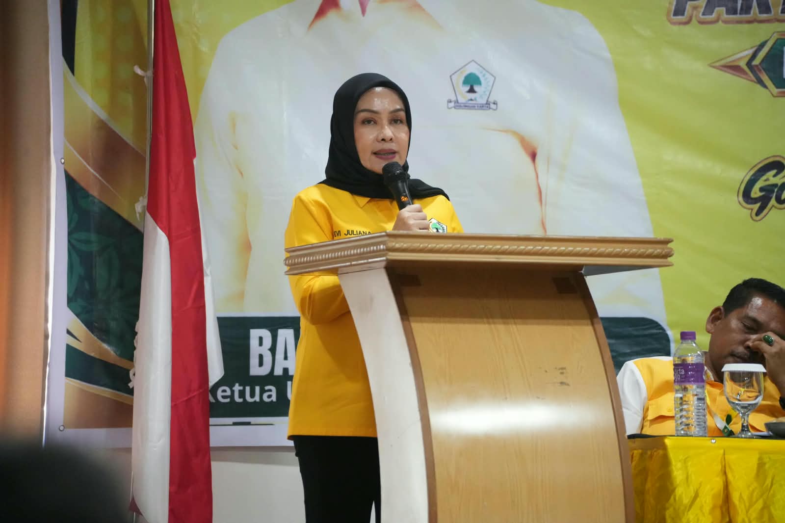 Terpilih Secara Aklamasi, Evi Juliana Pimpin DPD II Partai Golkar Rokan Hulu