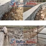 Proyek Tanggul Embung Hamparan Padang Tiding Senilai Rp123 Juta Baru 70 Persen, Papan Informasi Belum Terpasang