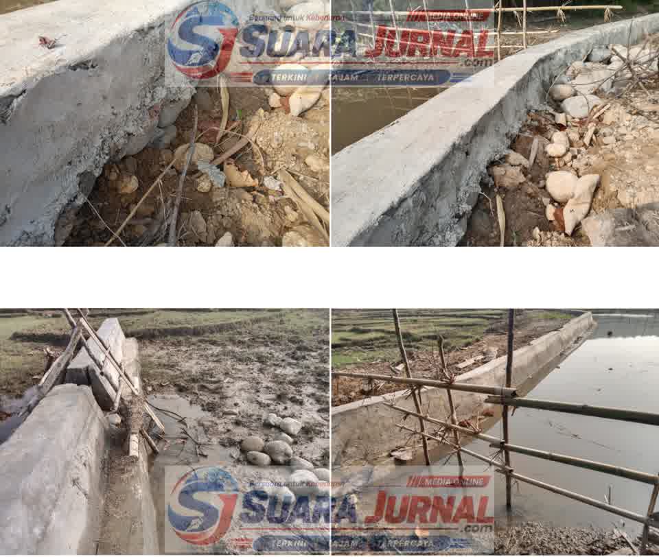Proyek Tanggul Embung Hamparan Padang Tiding Senilai Rp123 Juta Baru 70 Persen, Papan Informasi Belum Terpasang