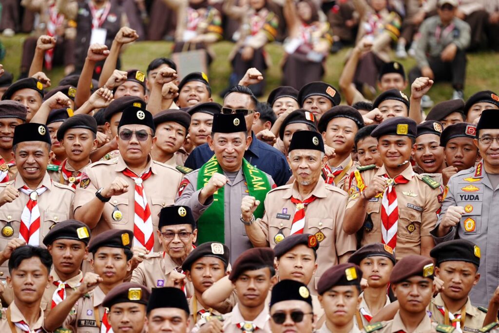 Kapolri: Kakak Kapolri Dulu Juga Pramuka