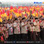 Peringati Hari Pramuka Ke-65, Kwarcab Rokan Hulu Gelar Pelantikan Pengurus dan Apel Besar
