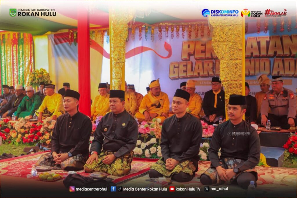 Empat Tokoh Dinobatkan Gelar Kurnio Adat, Luhak Kepenuhan Teguhkan Warisan Adat Budaya Melayu