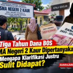 Ketika Dana BOS Hendak Dikonfirmasi, Pintu Jawaban SMA Negeri 2 Kaur Seolah Tertutup