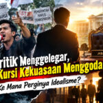 Kritik Menggelegar, Kursi Kekuasaan Menggoda: Ke Mana Perginya Idealisme?